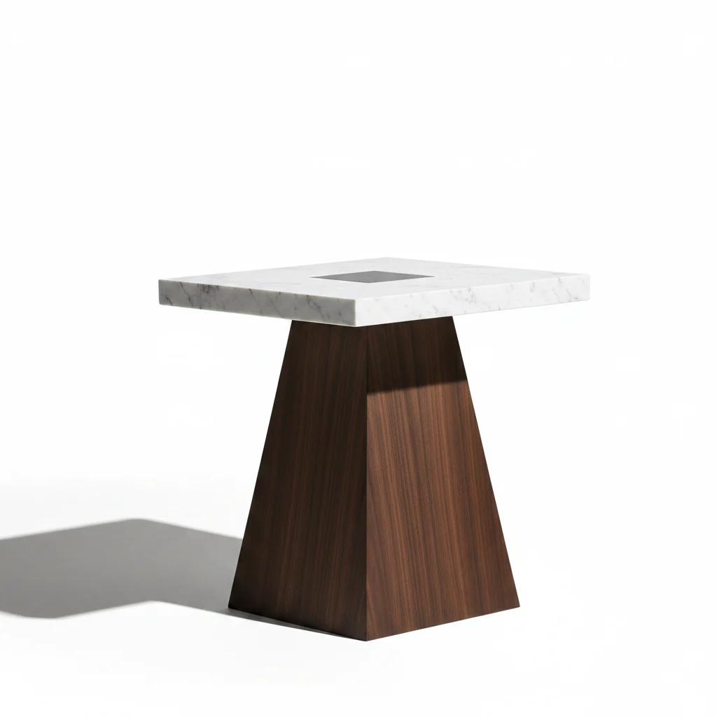 Grasten Contemporary Square End Table