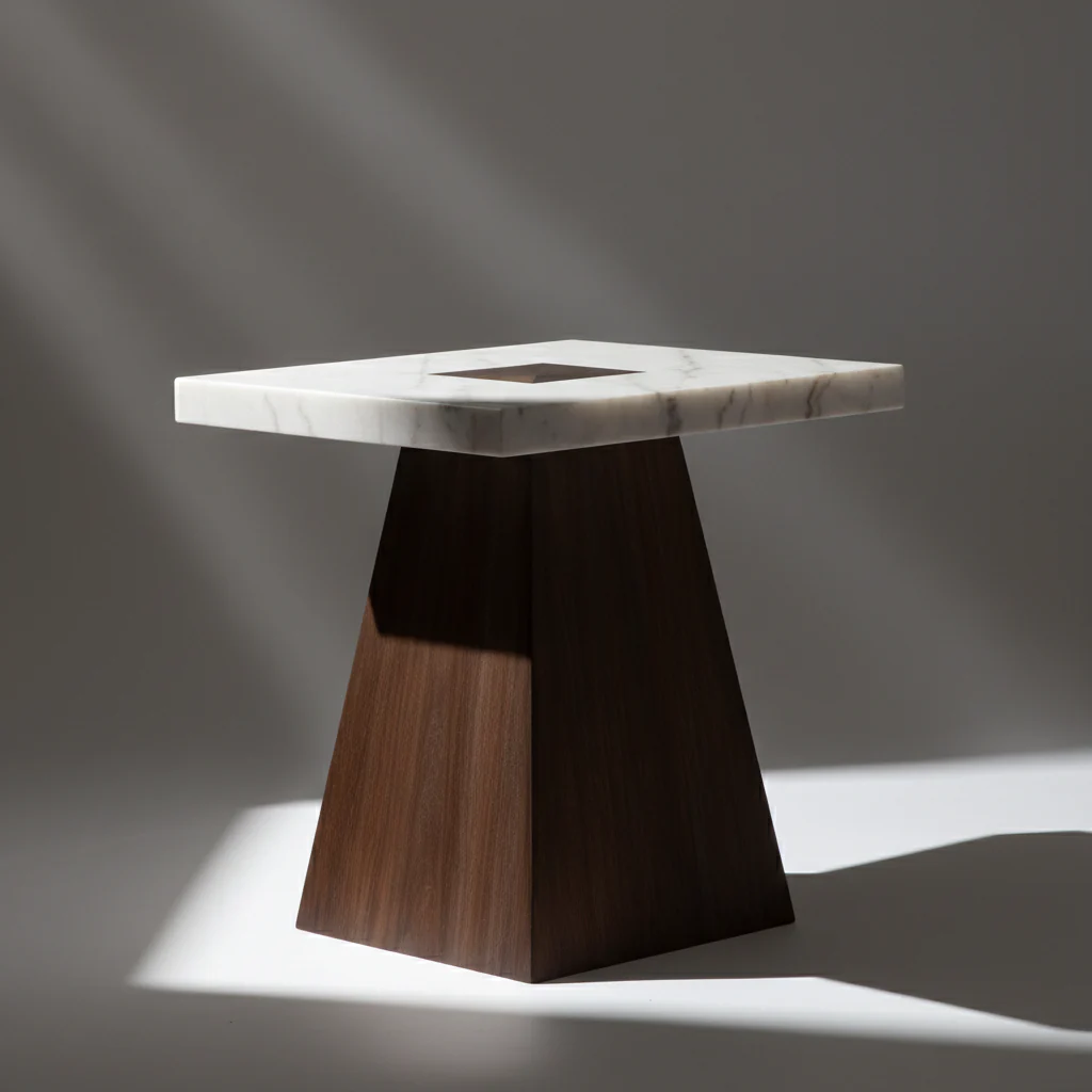 Grasten Contemporary Square End Table - Image 2