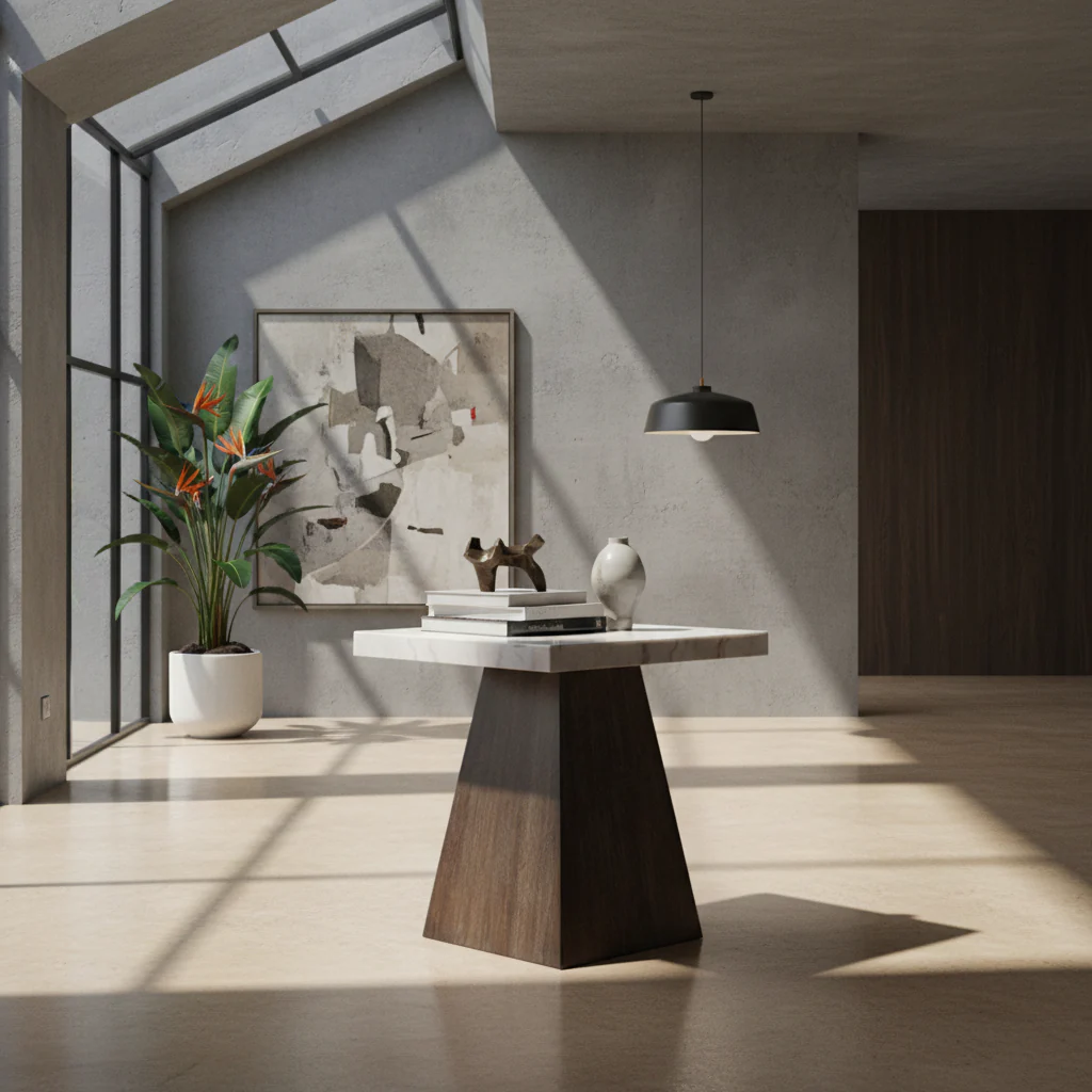 Grasten Contemporary Square End Table - Image 4