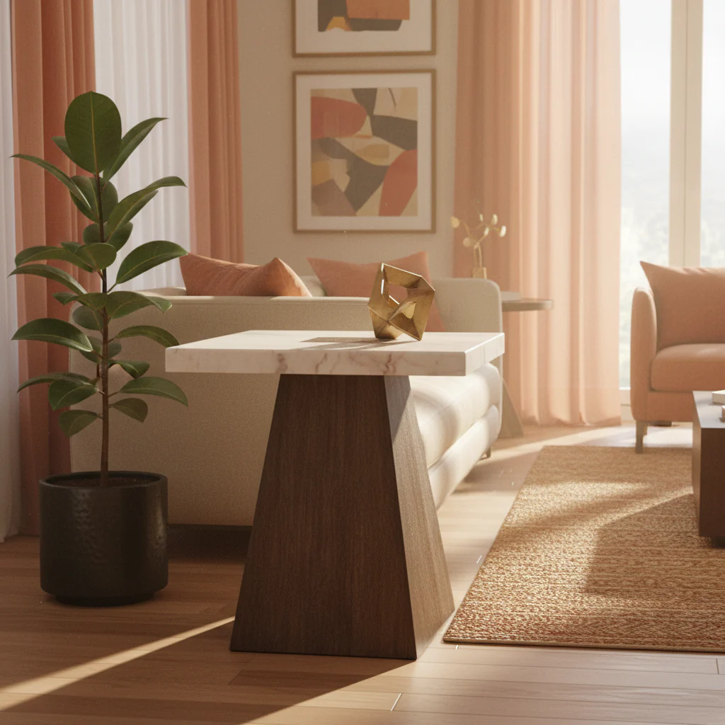 Grasten Contemporary Square End Table - Image 6
