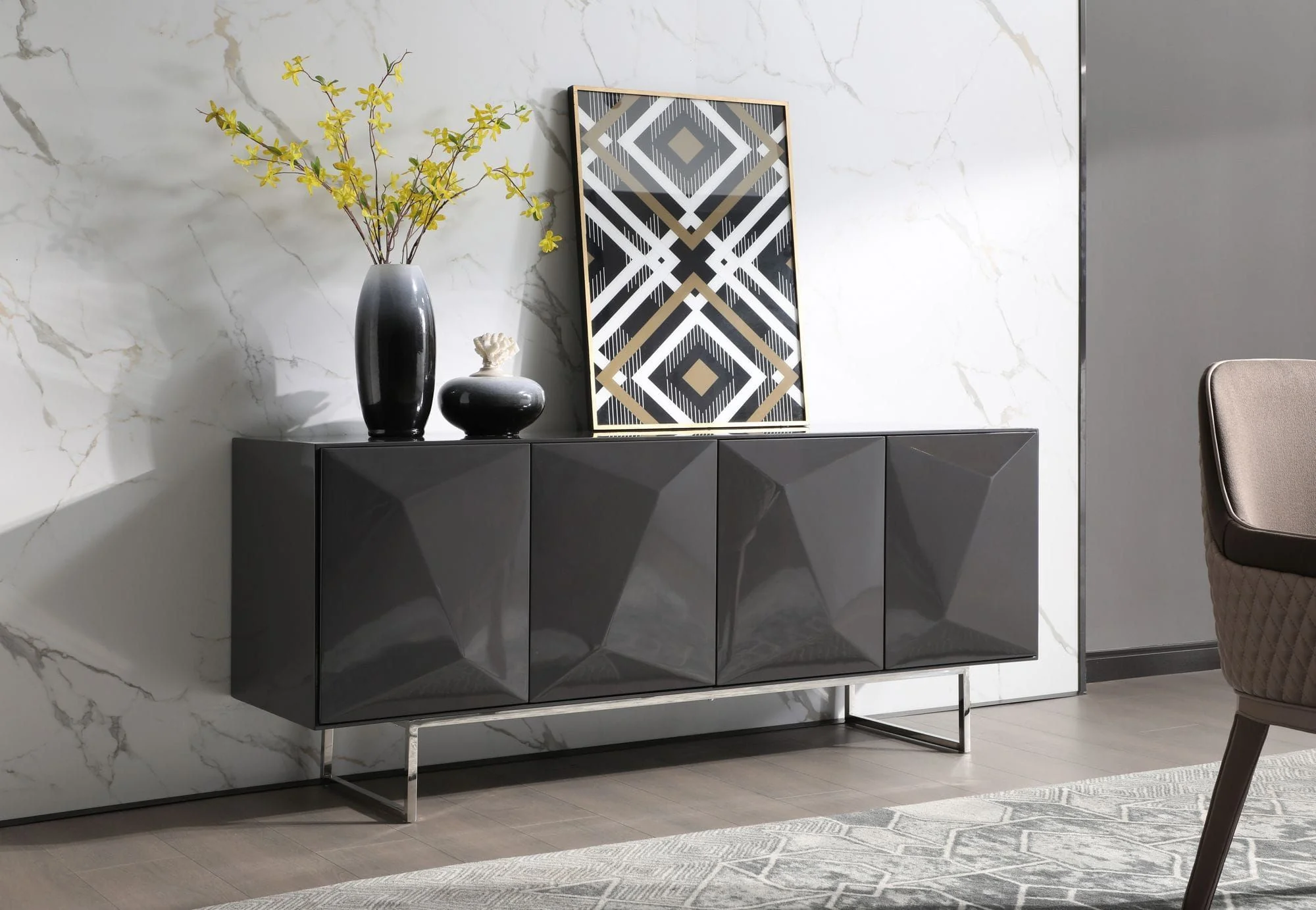 Grey Prism Buffet - Image 2
