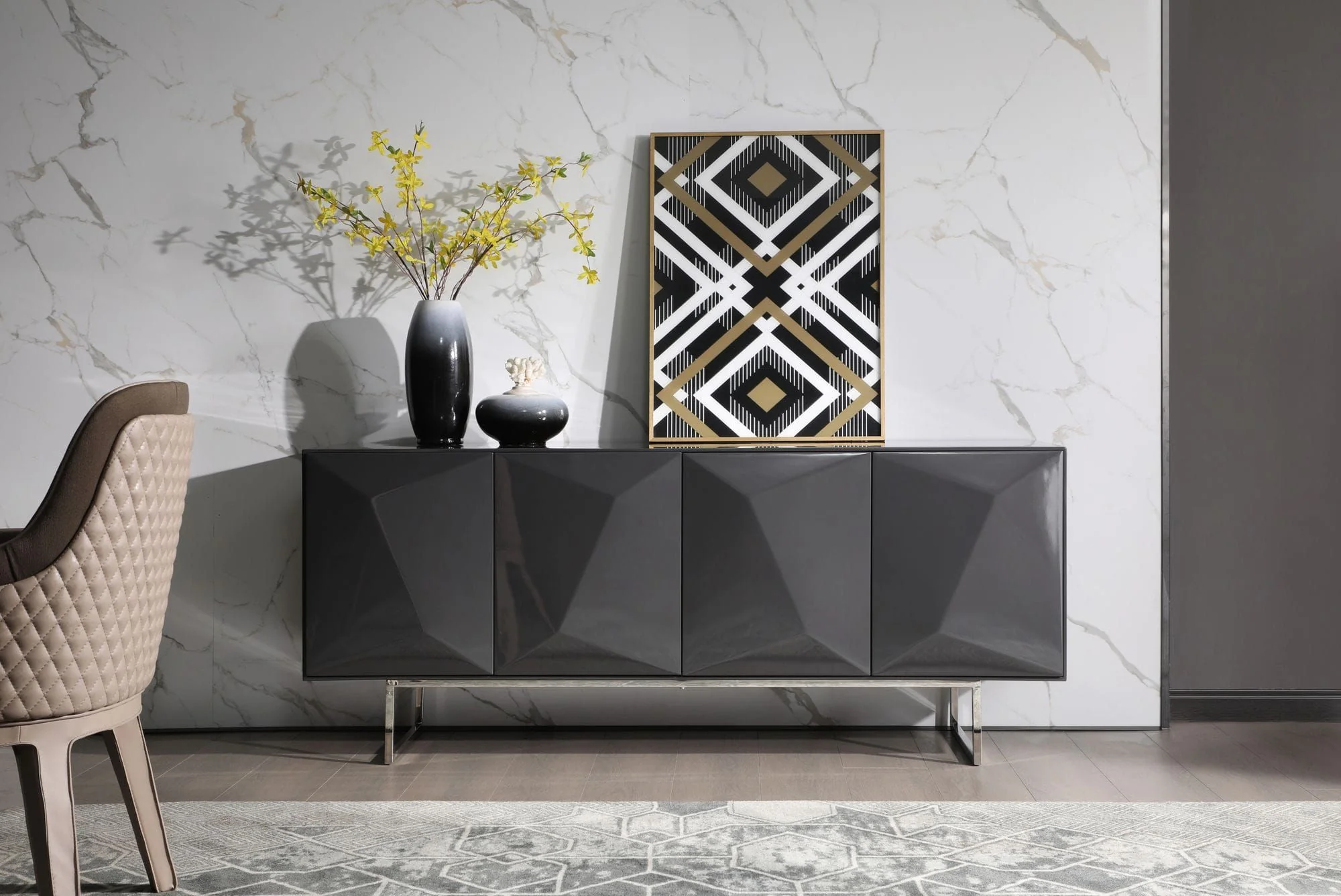 Grey Prism Buffet - Image 5