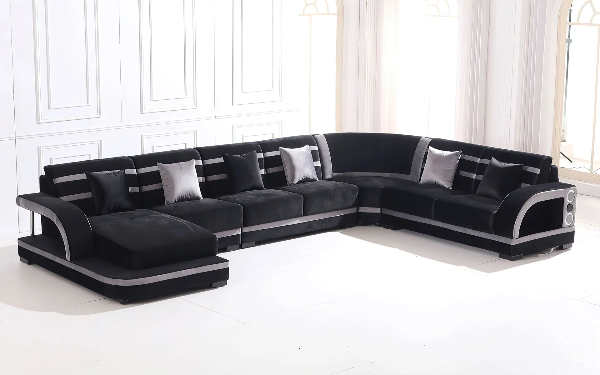 Griff Smart Modern Sectional - Image 10