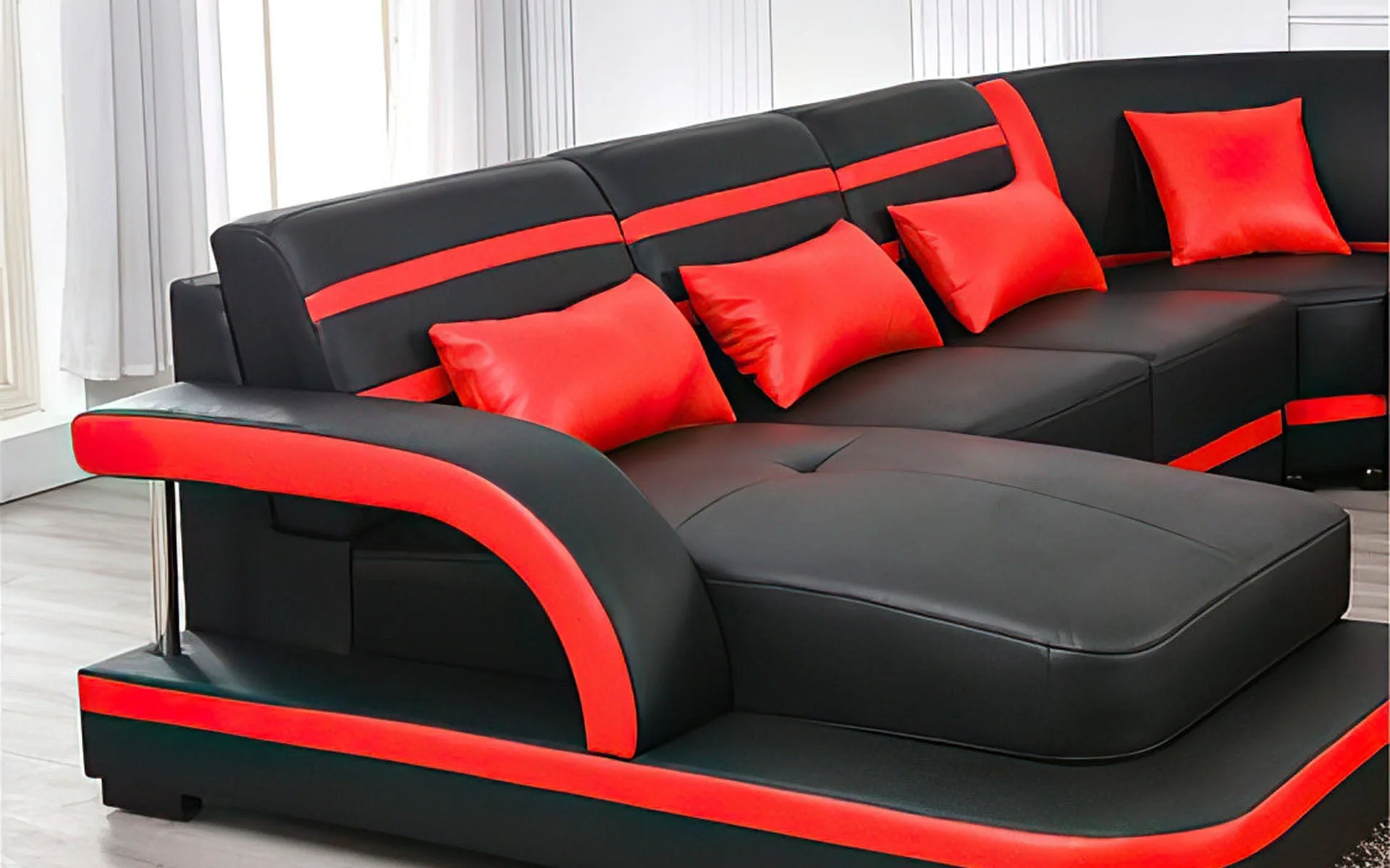 Griff Smart Modern Sectional - Image 3