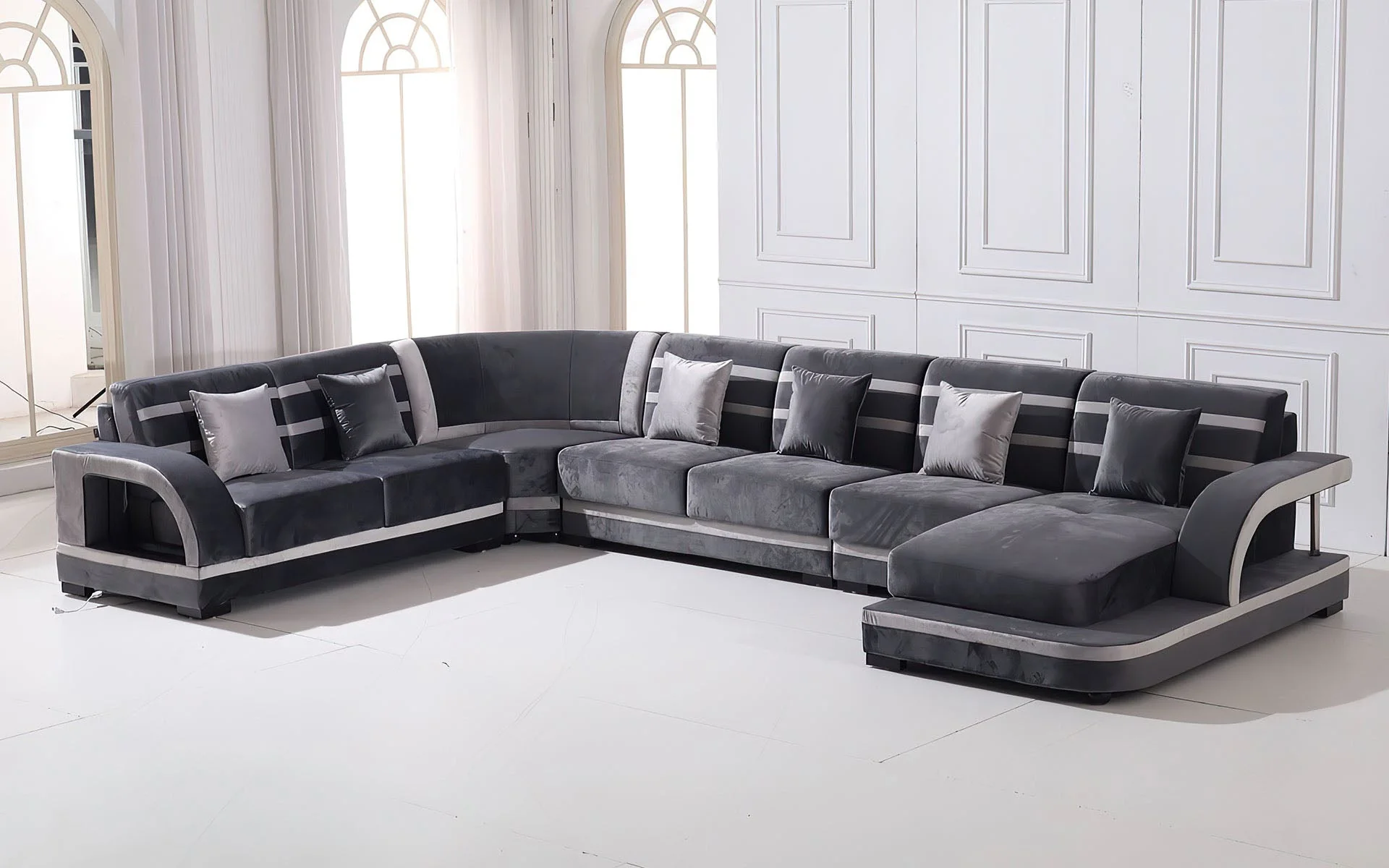 Griff Smart Modern Sectional - Image 8
