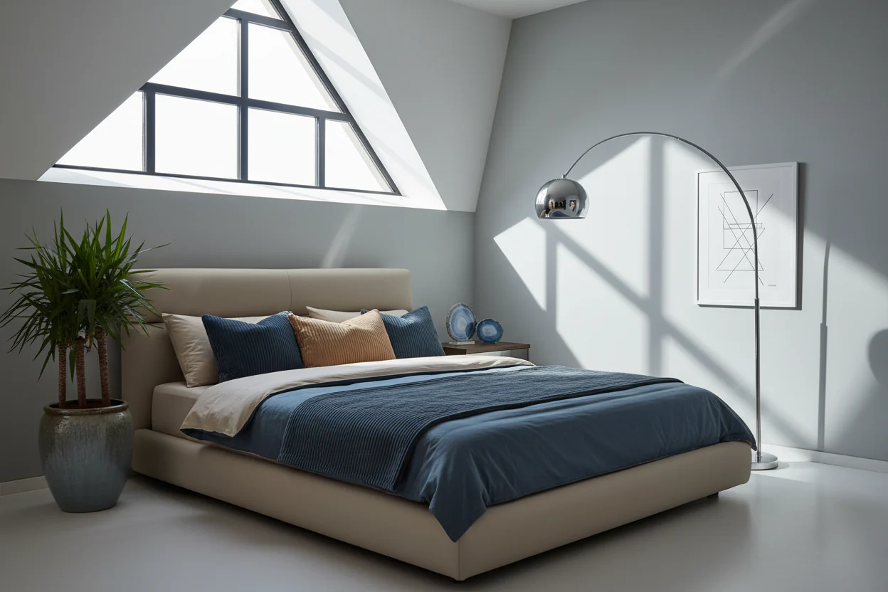 Haven Modern Upholstered Platform Bed - Image 7