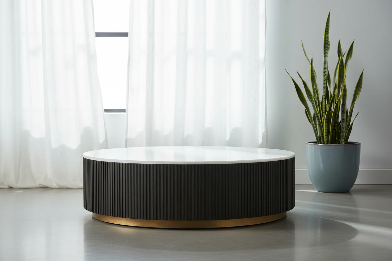 Hazel Circular Coffee Table - Image 10