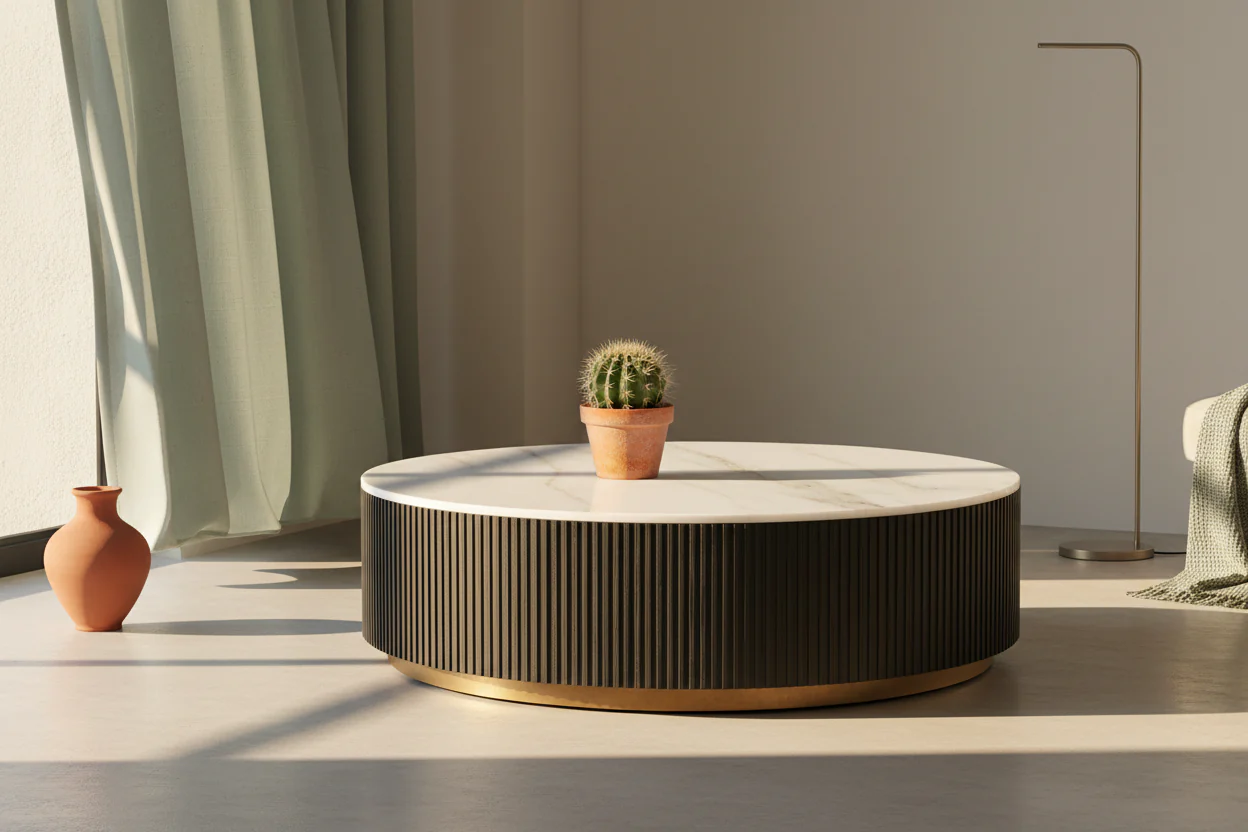 Hazel Circular Coffee Table - Image 11