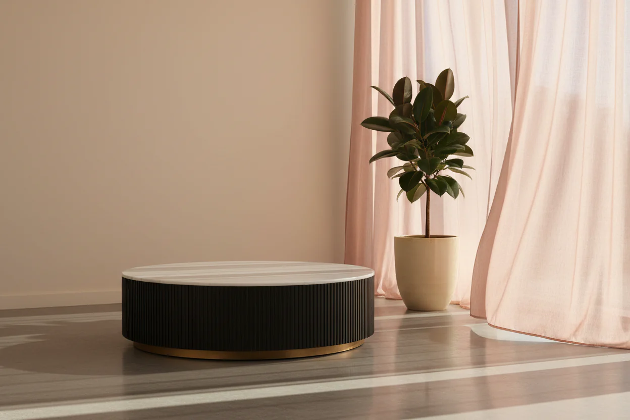 Hazel Circular Coffee Table - Image 4
