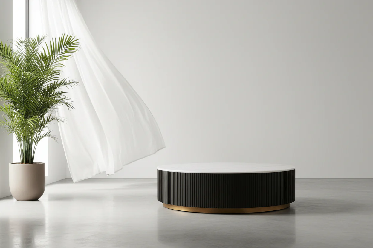 Hazel Circular Coffee Table - Image 5