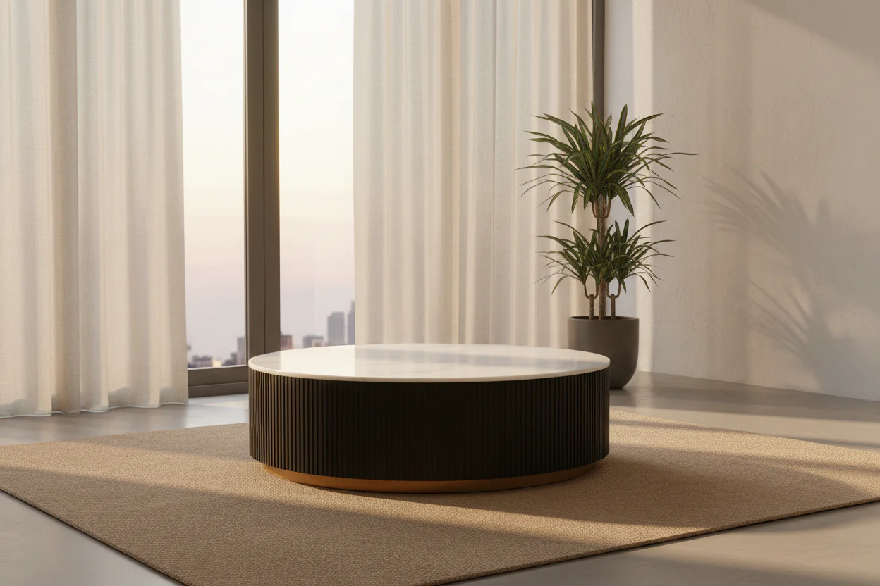 Hazel Circular Coffee Table - Image 7