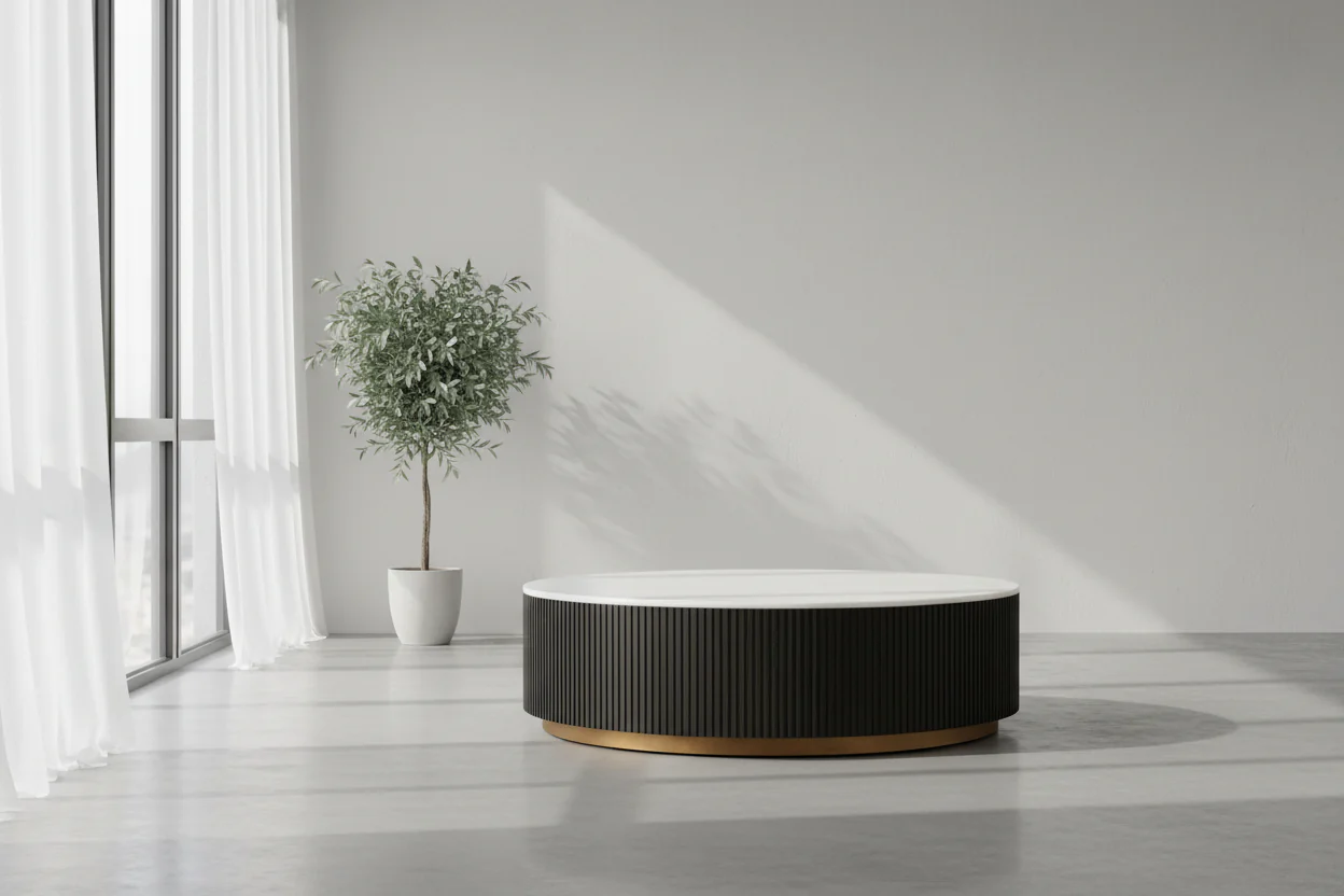 Hazel Circular Coffee Table - Image 9