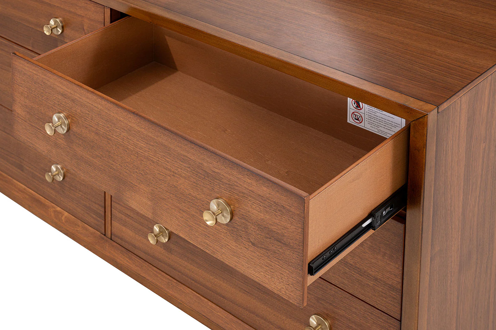 Hepburne Mid-Century Modern Dresser - Image 2
