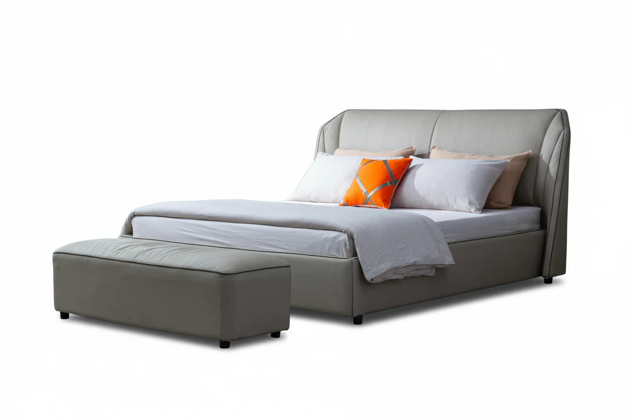 Holden Wingback Bed - Image 13