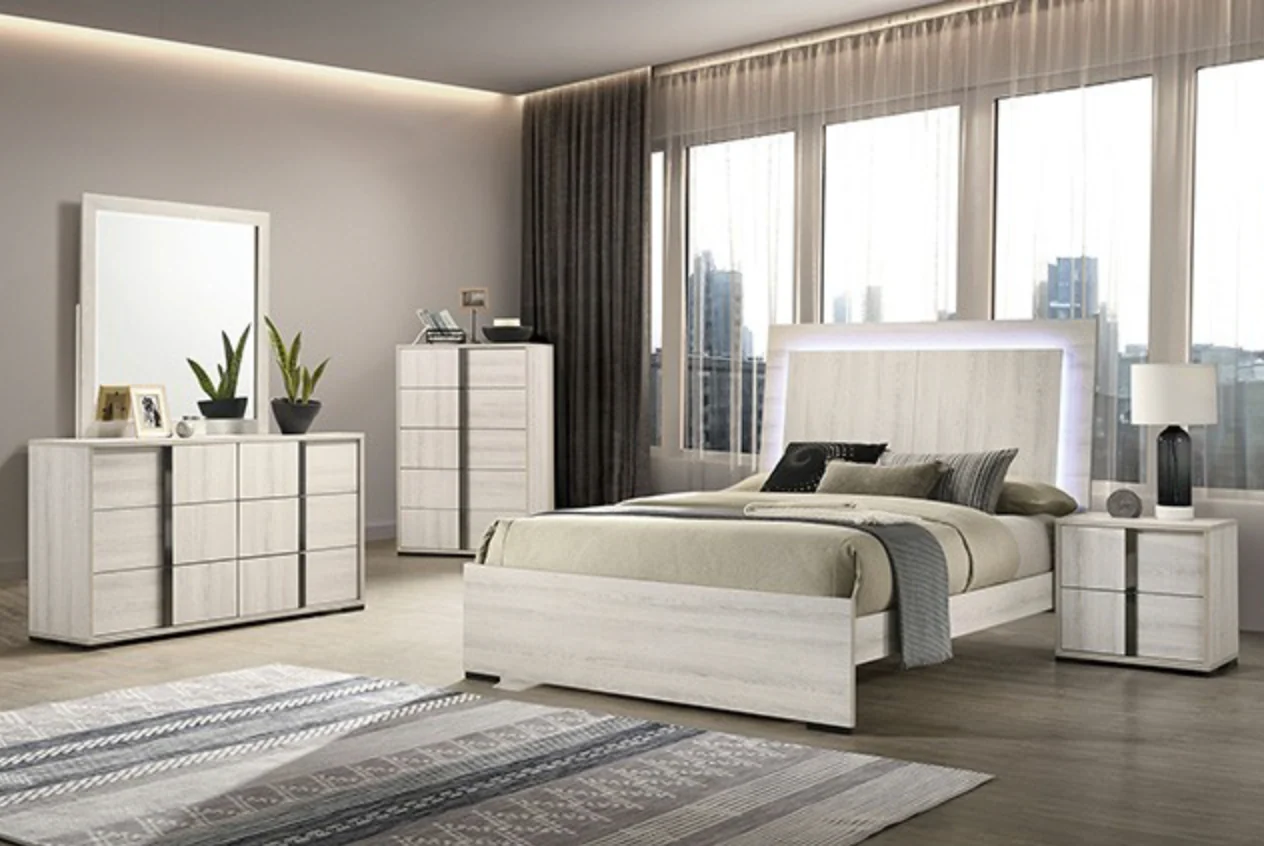 Hornet Modern LED Panel Bed - Image 2