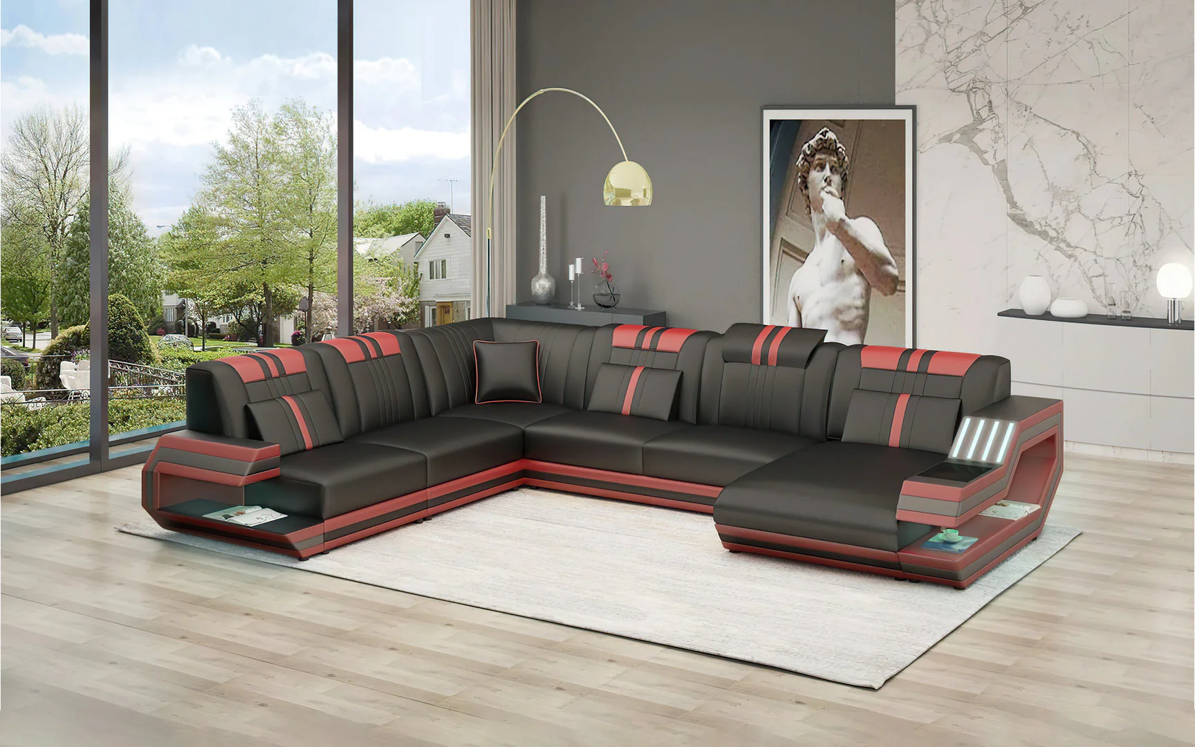 Illume Modern LED Sectional - Image 12