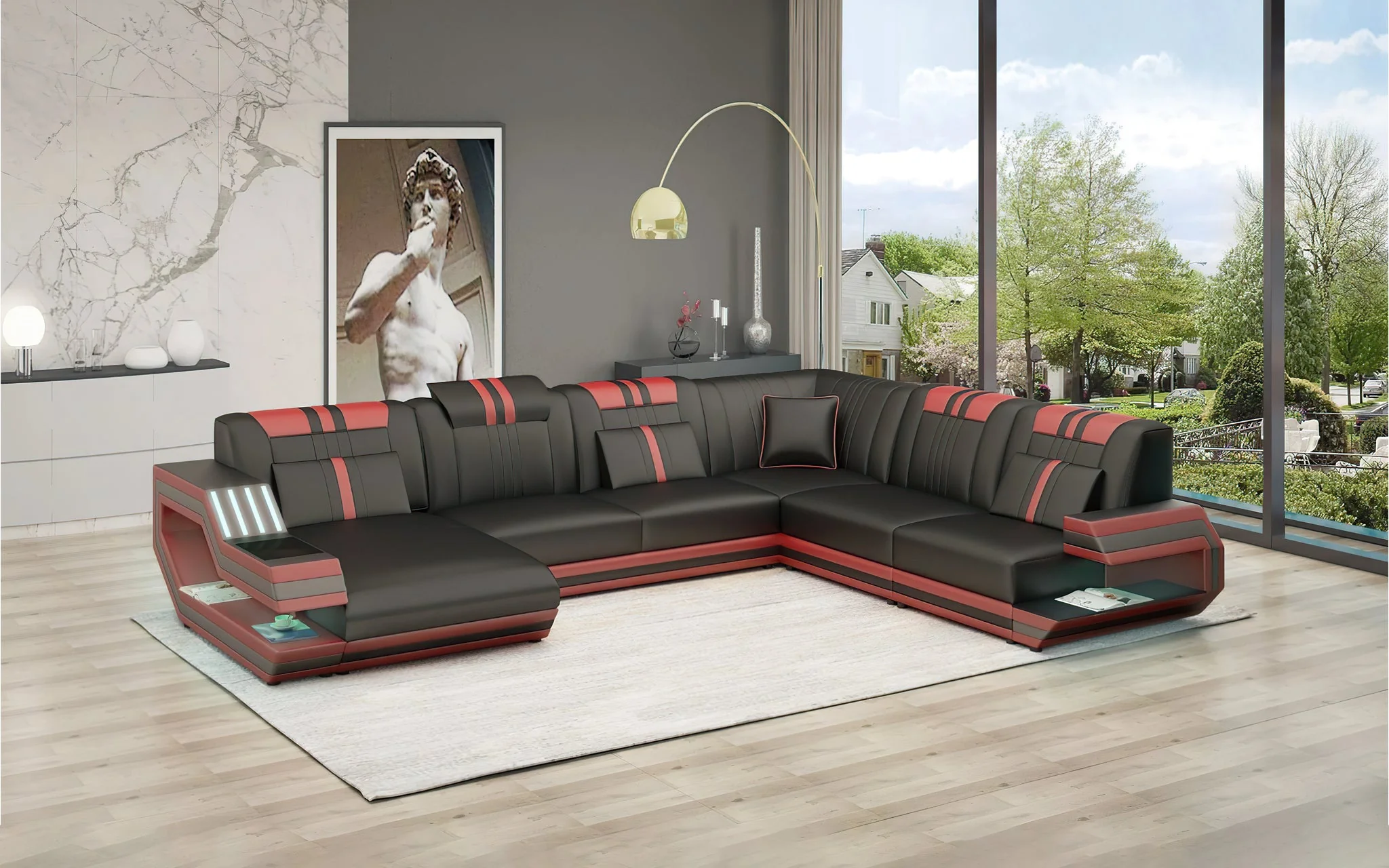 Illume Modern LED Sectional - Image 13