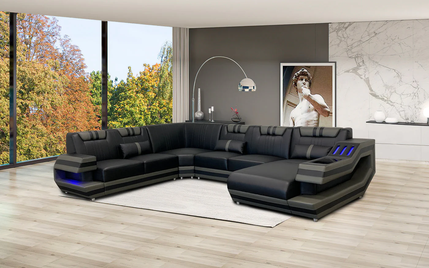 Illume Modern LED Sectional - Image 18