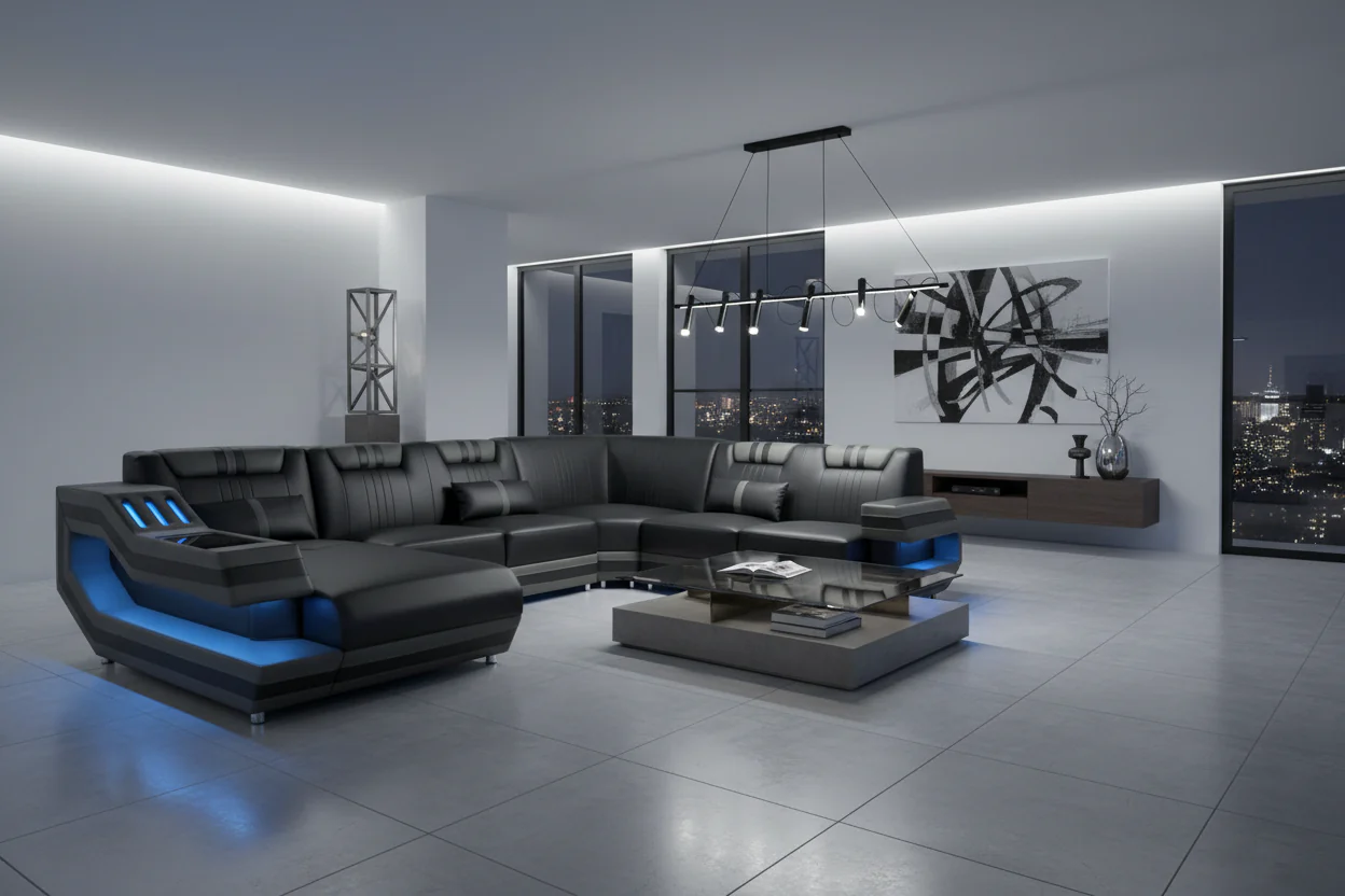 Illume Modern LED Sectional - Image 3