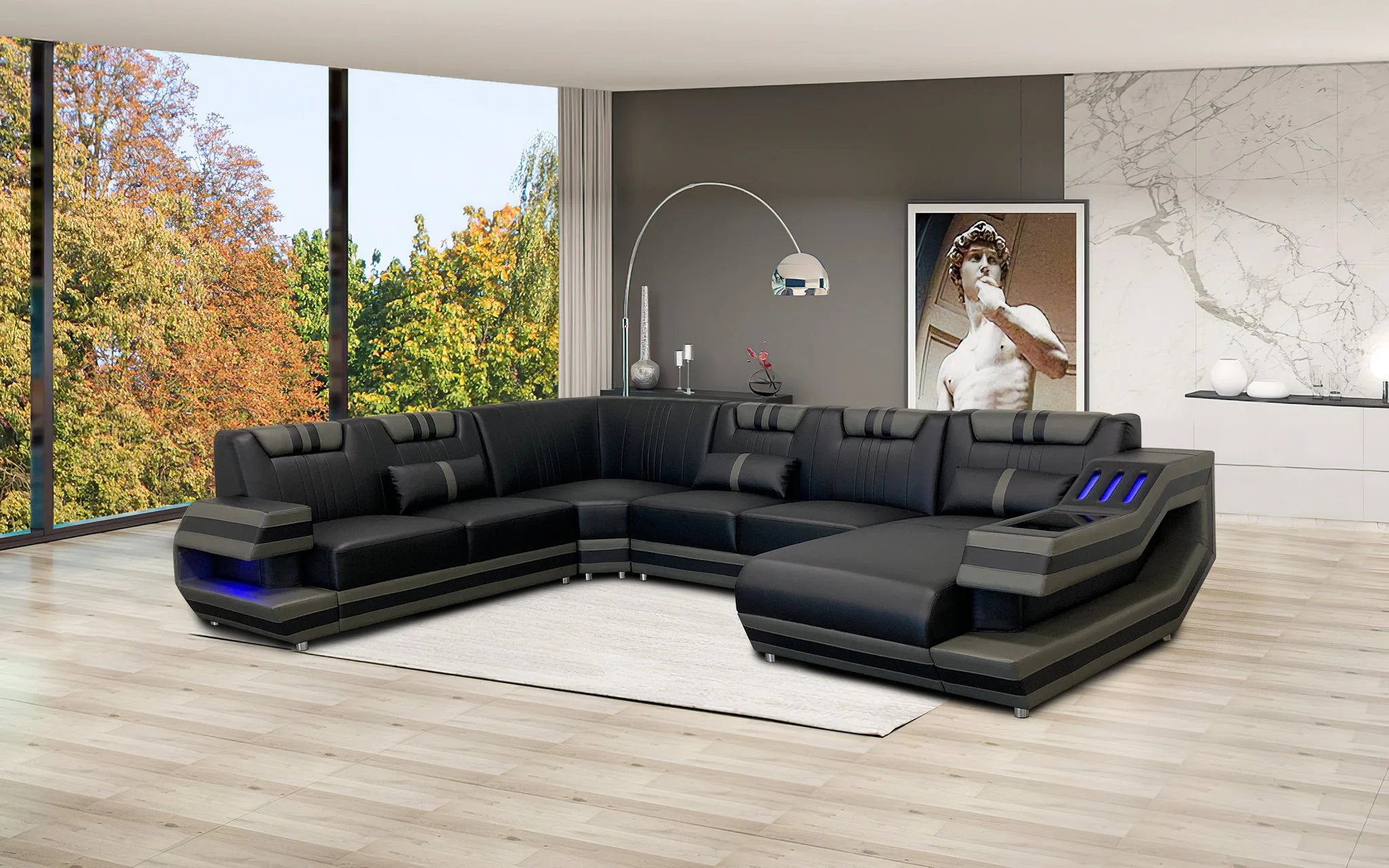 Illume Modern LED Sectional - Image 5