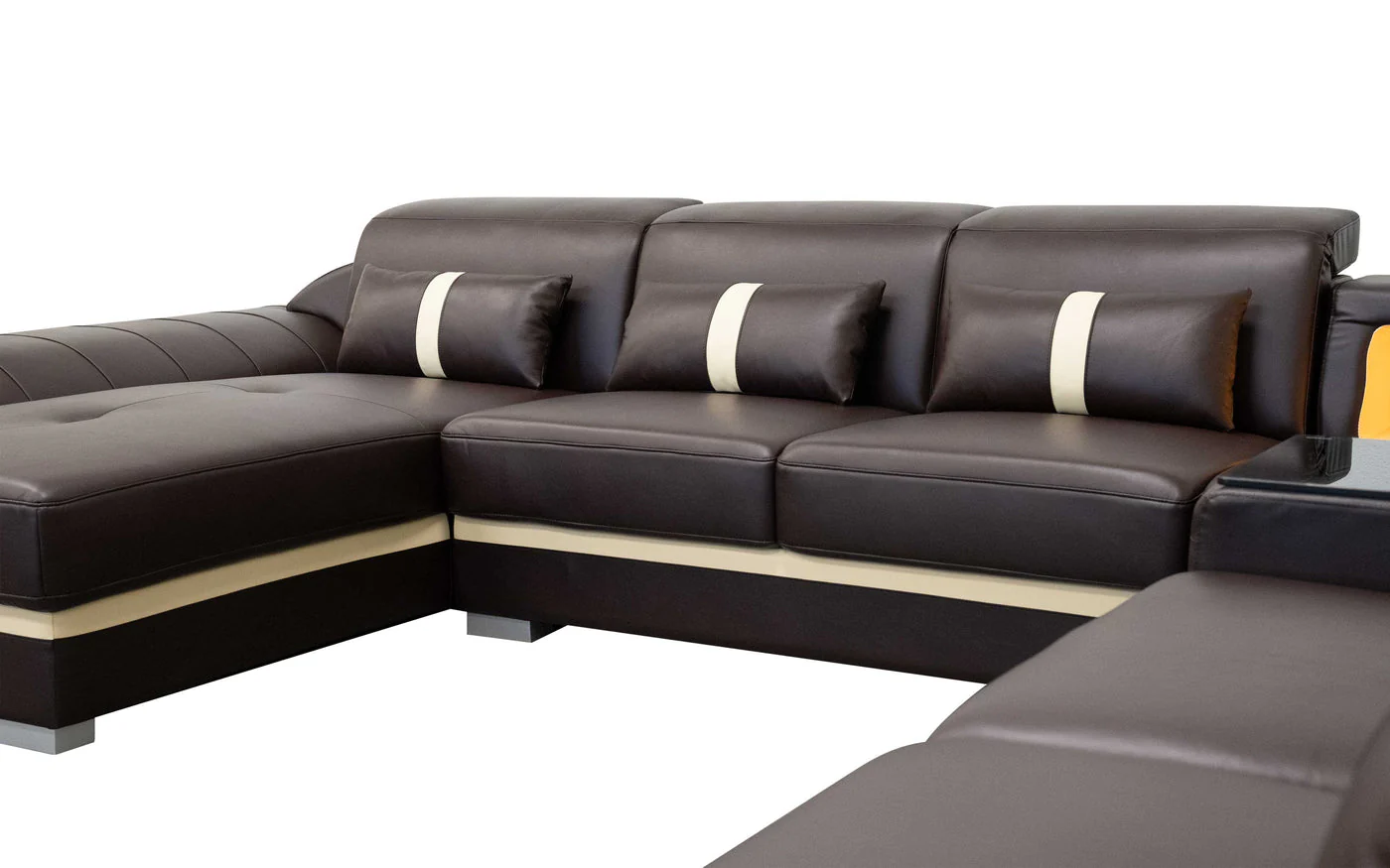 Infinity Modern LED Sectional with Storage - Image 10