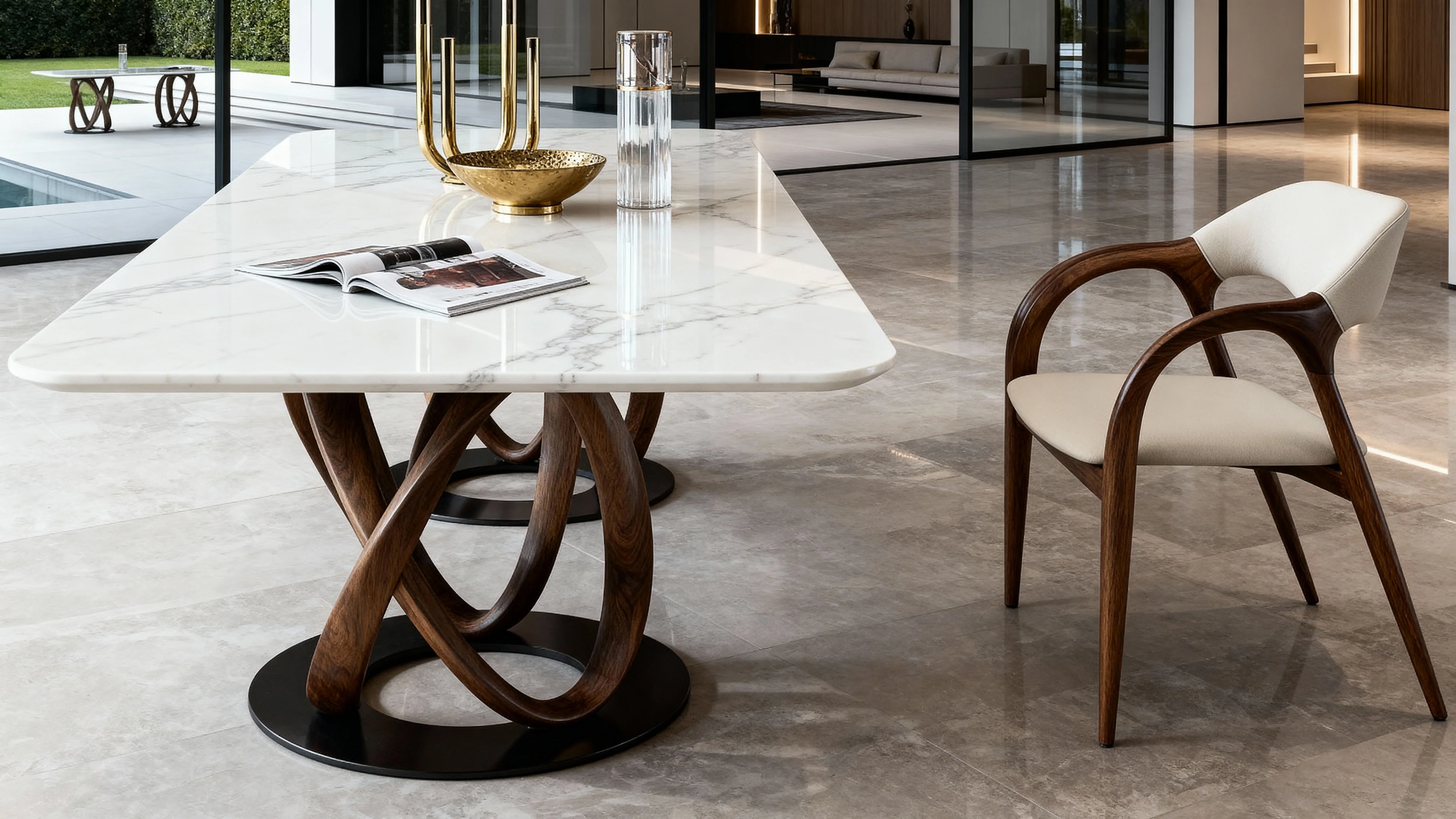 Infinity Rectangular Dining Table - Image 10