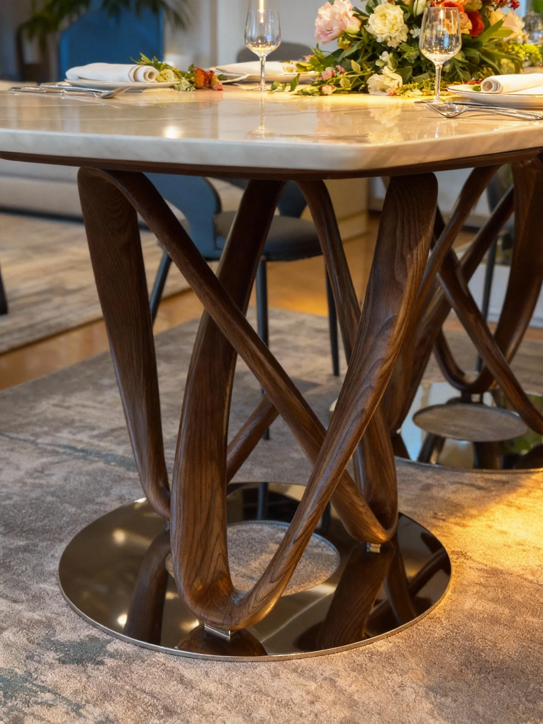 Infinity Rectangular Dining Table - Image 4