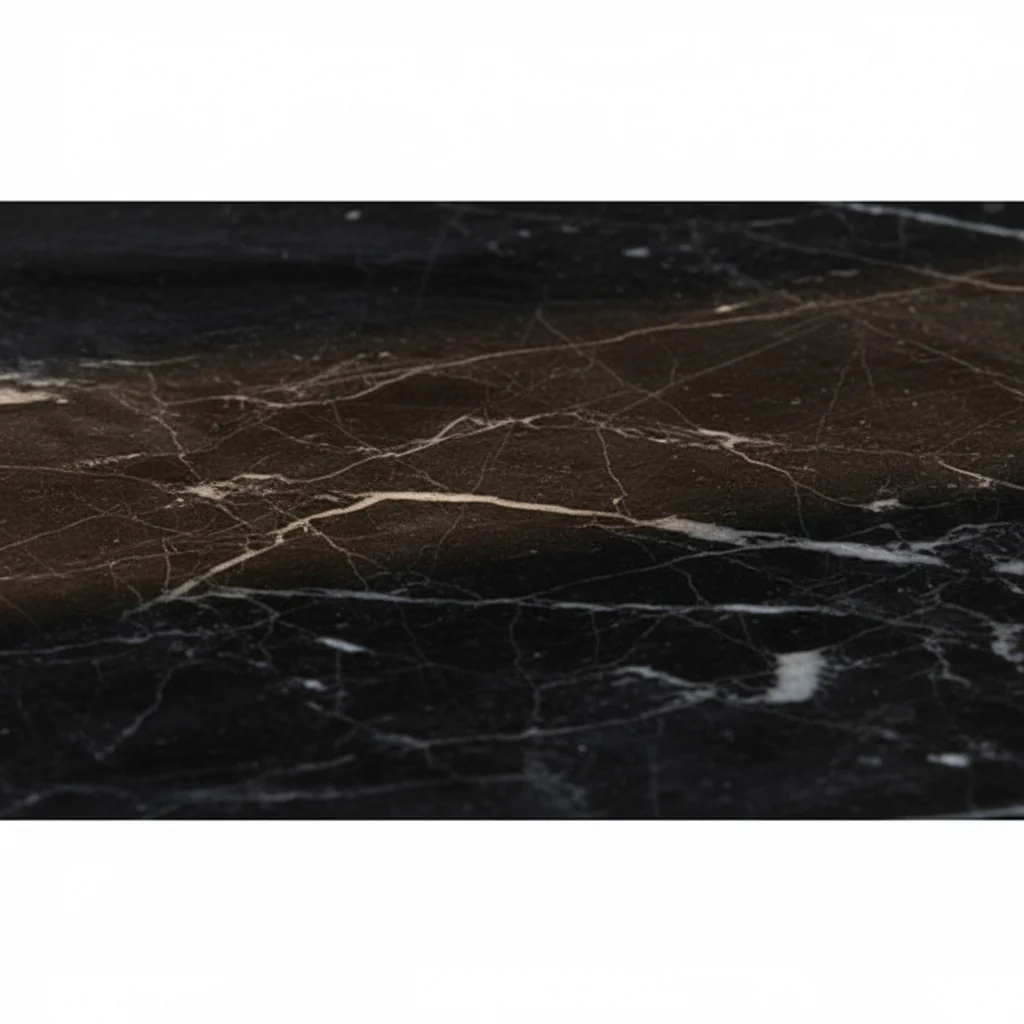 Iris Sculptural Marble Accent Table - Image 11