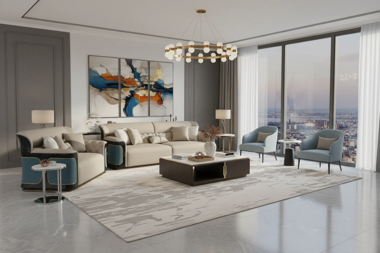 Isadora Luxe Sofa Set - Image 4