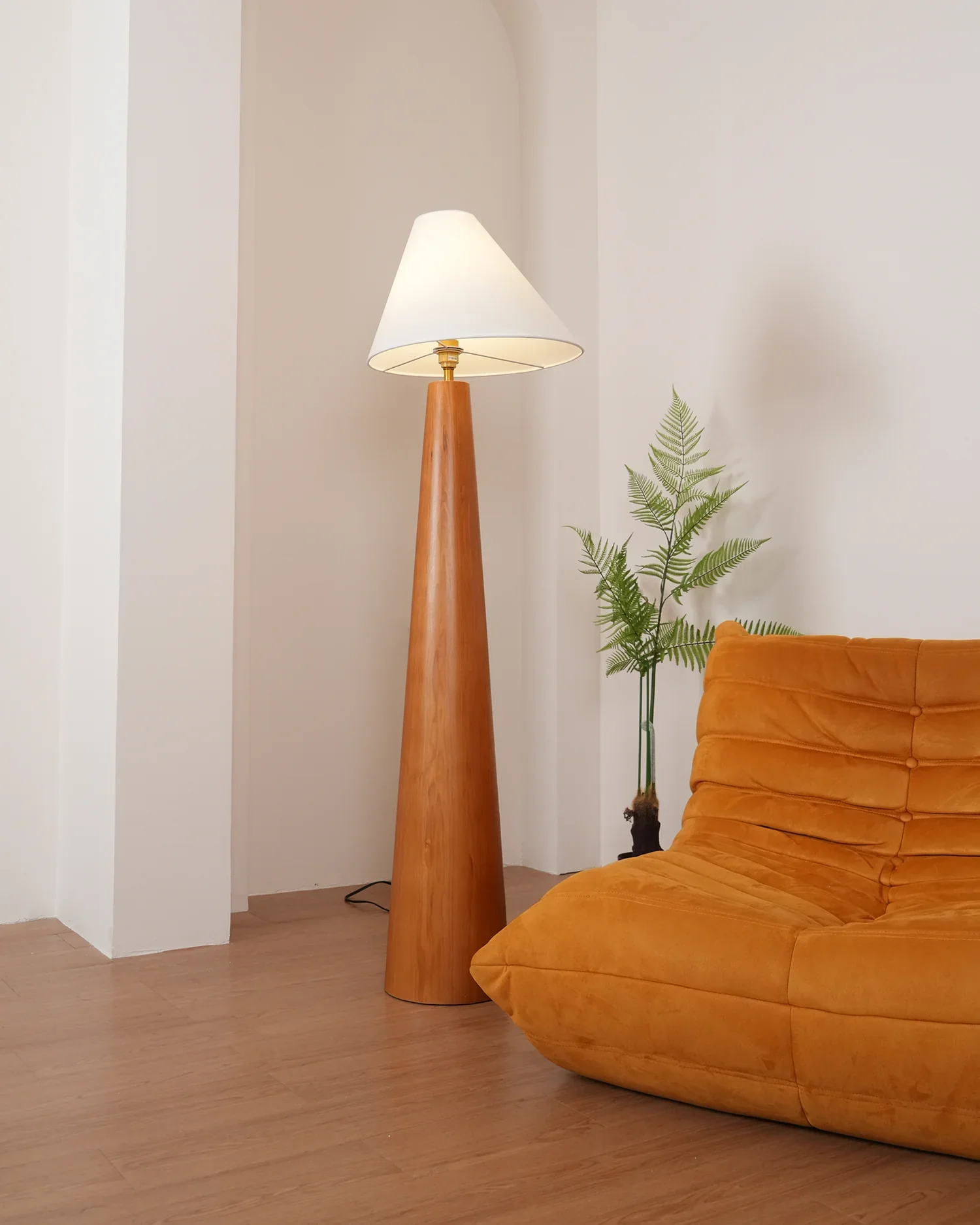 Ivan Wood Floor Lamp - Image 11
