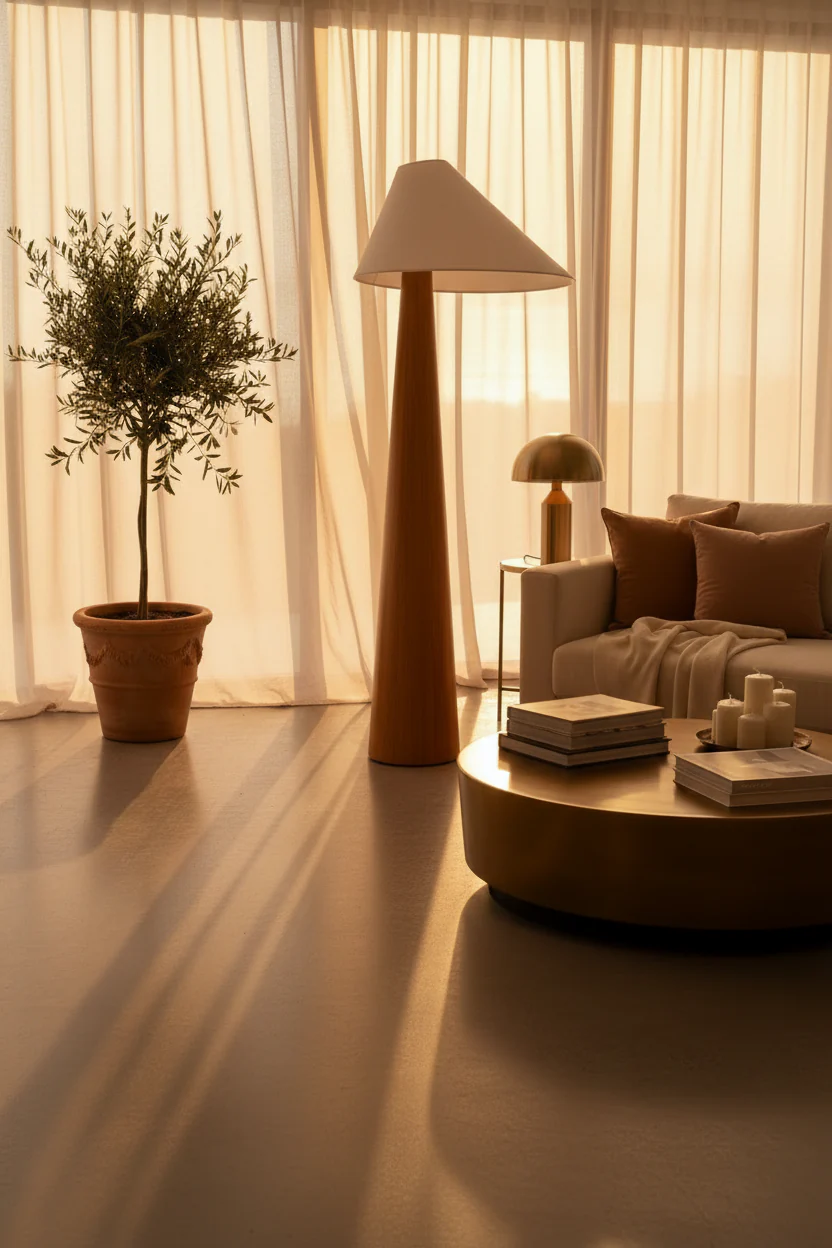 Ivan Wood Floor Lamp - Image 2