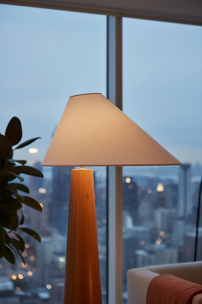 Ivan Wood Floor Lamp - Image 8