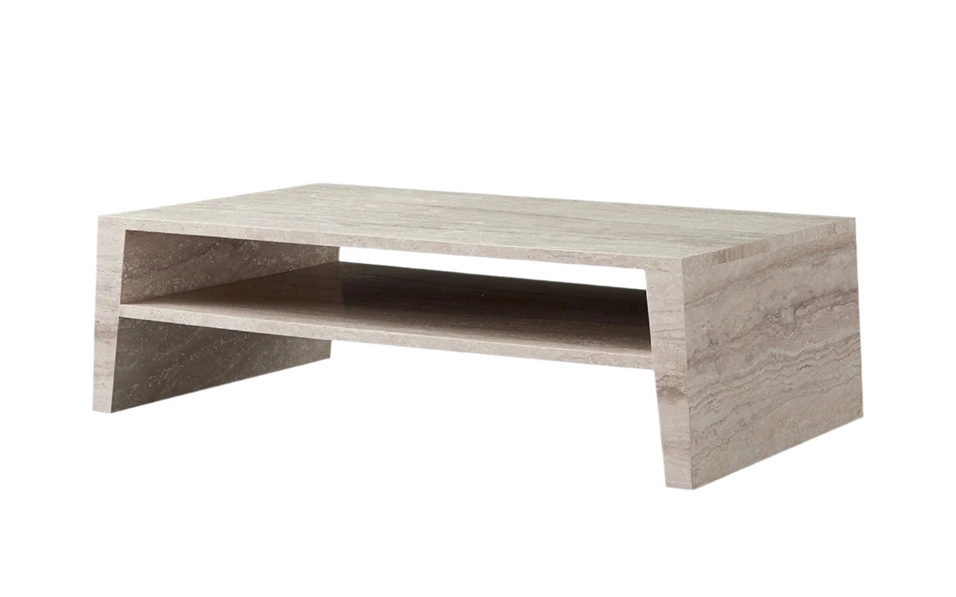Jonquil Travertine Rectangle Coffee Table - Image 19
