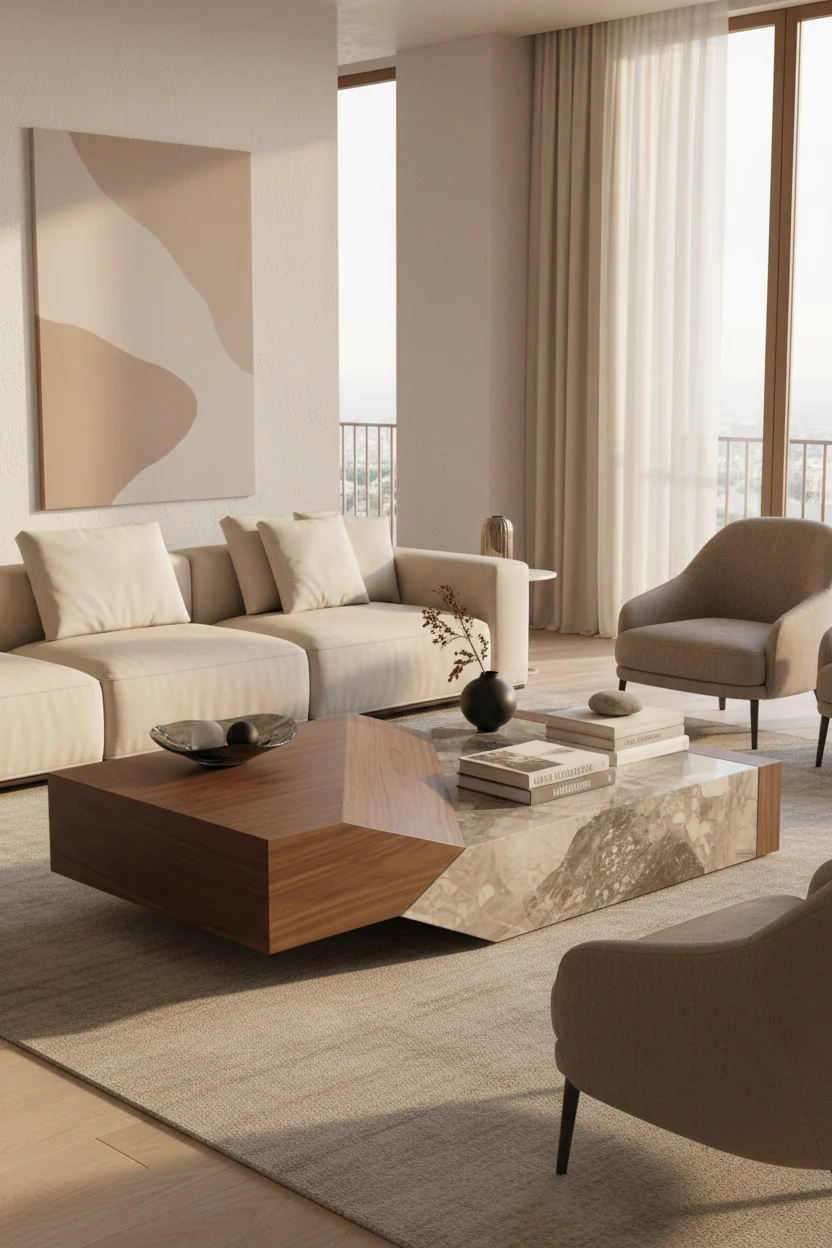 Junia Modern Coffee Table - Image 3
