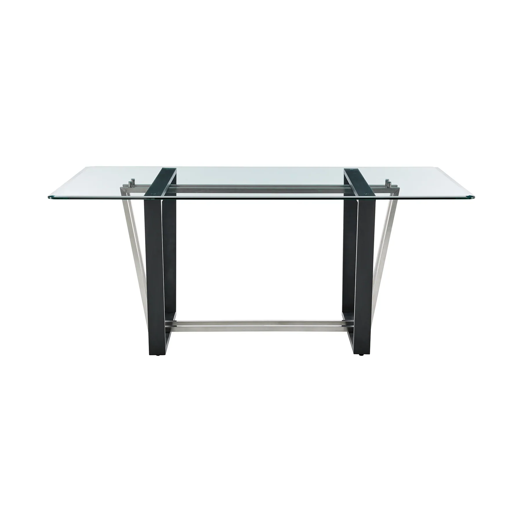 Kai Rectangular Glass Dining Table - Image 20