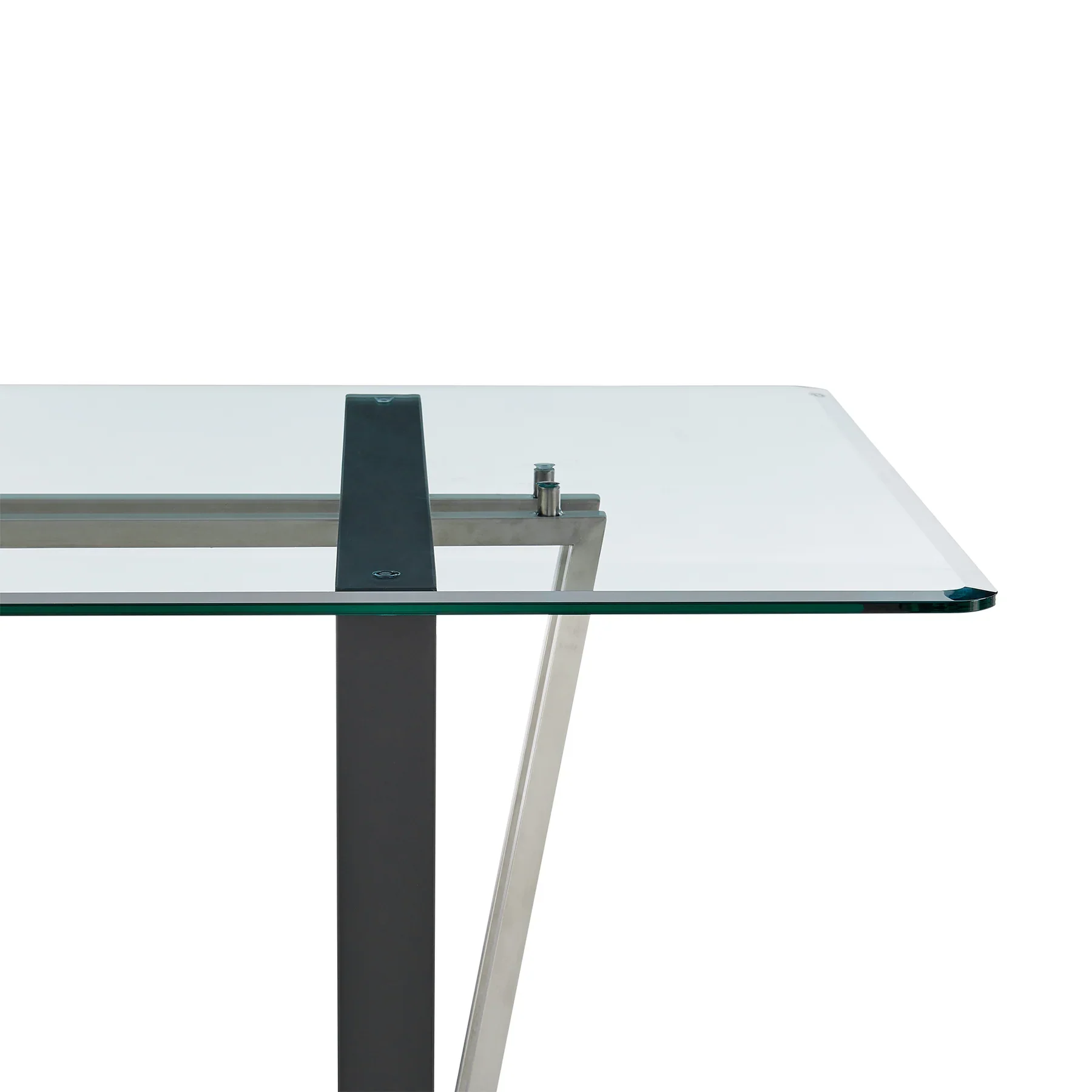 Kai Rectangular Glass Dining Table - Image 21