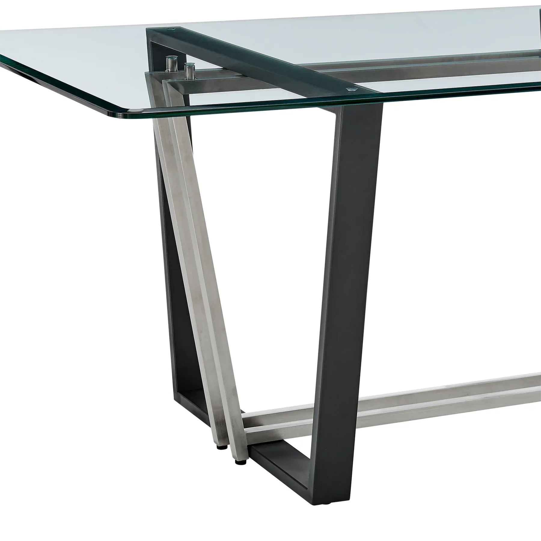 Kai Rectangular Glass Dining Table - Image 23