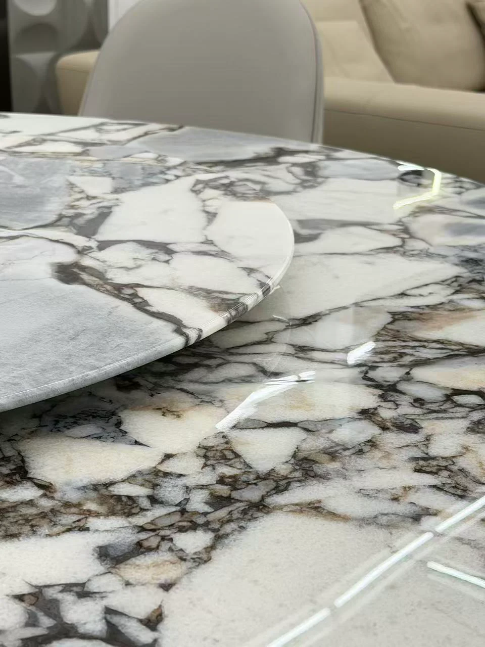 Koi Marble Round Table - Image 8