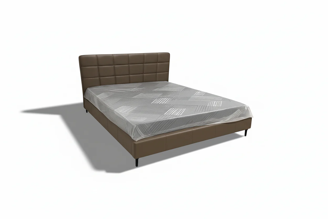 Lauren Leather Platform Bed
