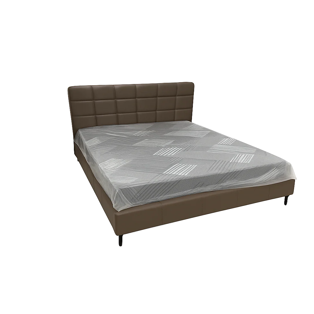 Lauren Leather Platform Bed - Image 11