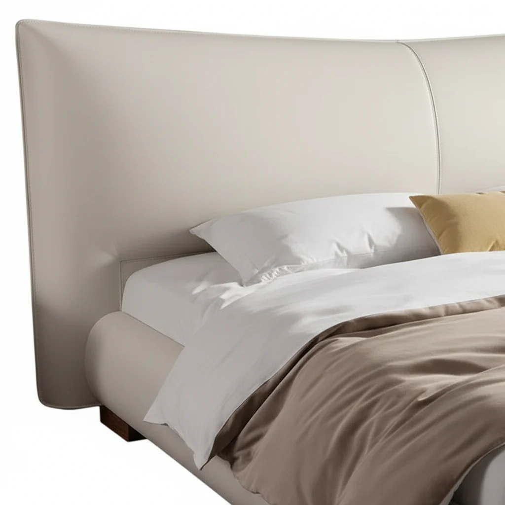 Lavelle Leather Upholstered Bed - Image 3