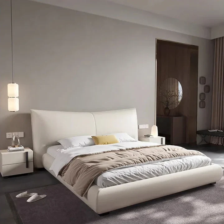 Lavelle Leather Upholstered Bed - Image 5
