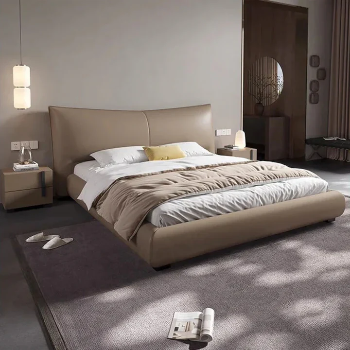 Lavelle Leather Upholstered Bed - Image 7