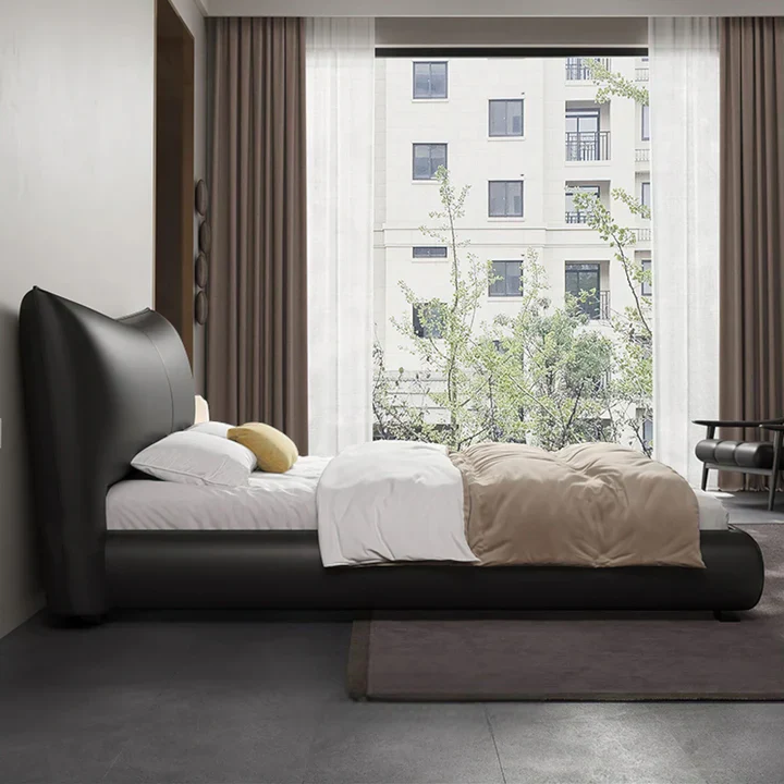 Lavelle Leather Upholstered Bed - Image 9