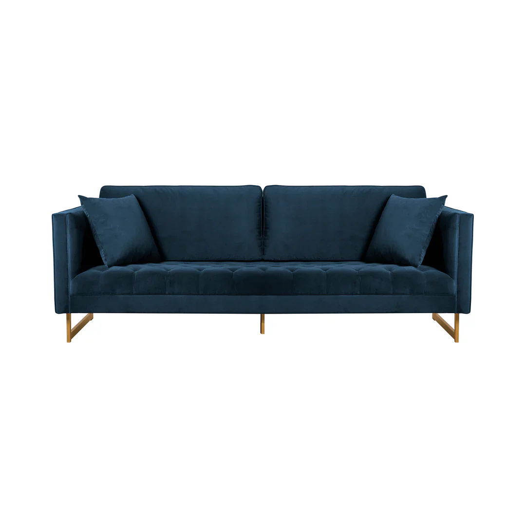 Lenox Velvet Sofa