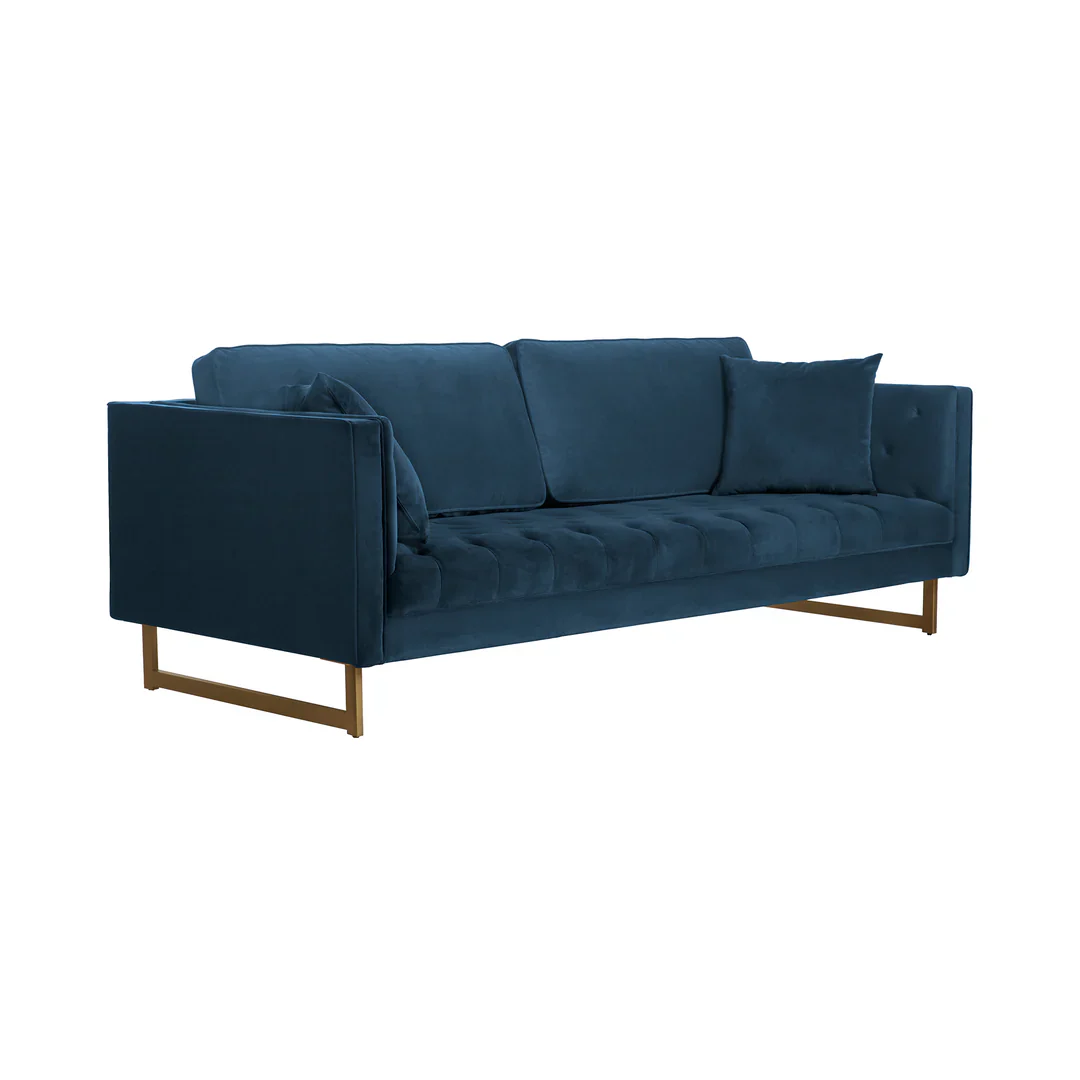 Lenox Velvet Sofa - Image 3