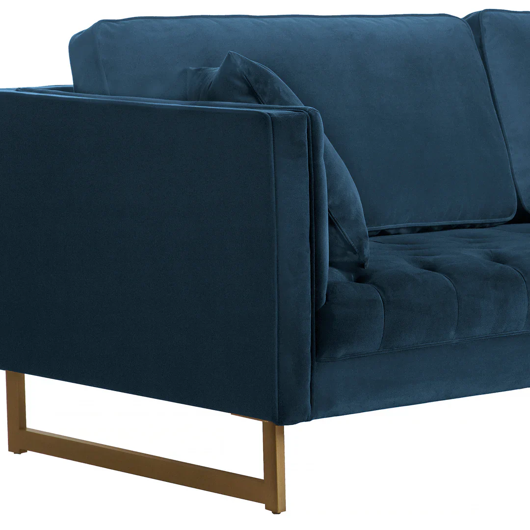 Lenox Velvet Sofa - Image 5