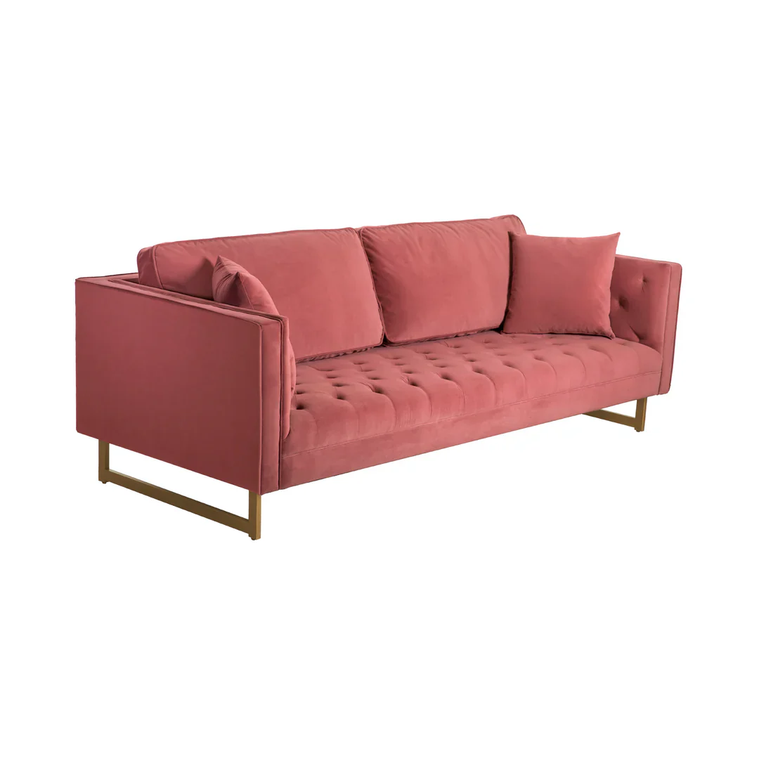 Lenox Velvet Sofa - Image 7