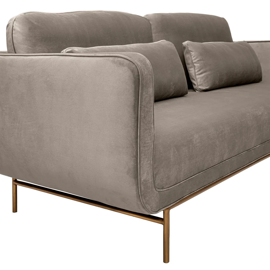 Lilou Modern Velvet Sofa - Image 6