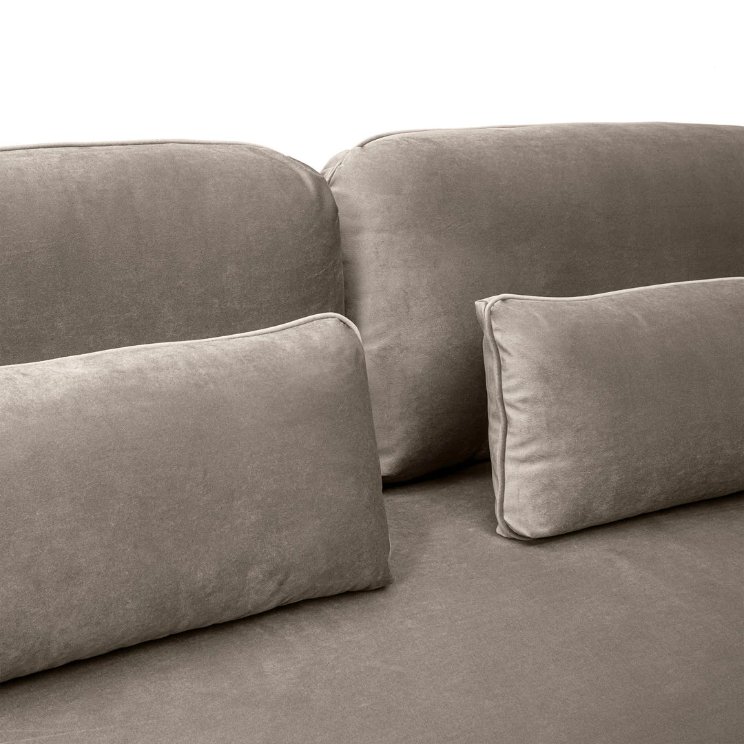 Lilou Modern Velvet Sofa - Image 8